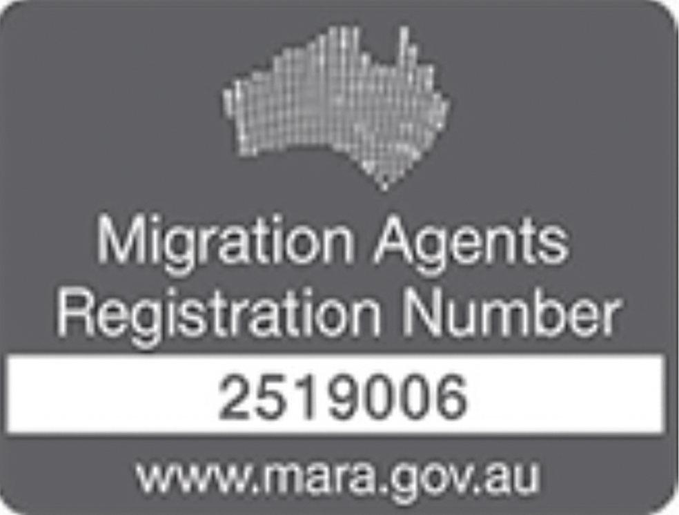 Migration Agents Registration Number 2519006